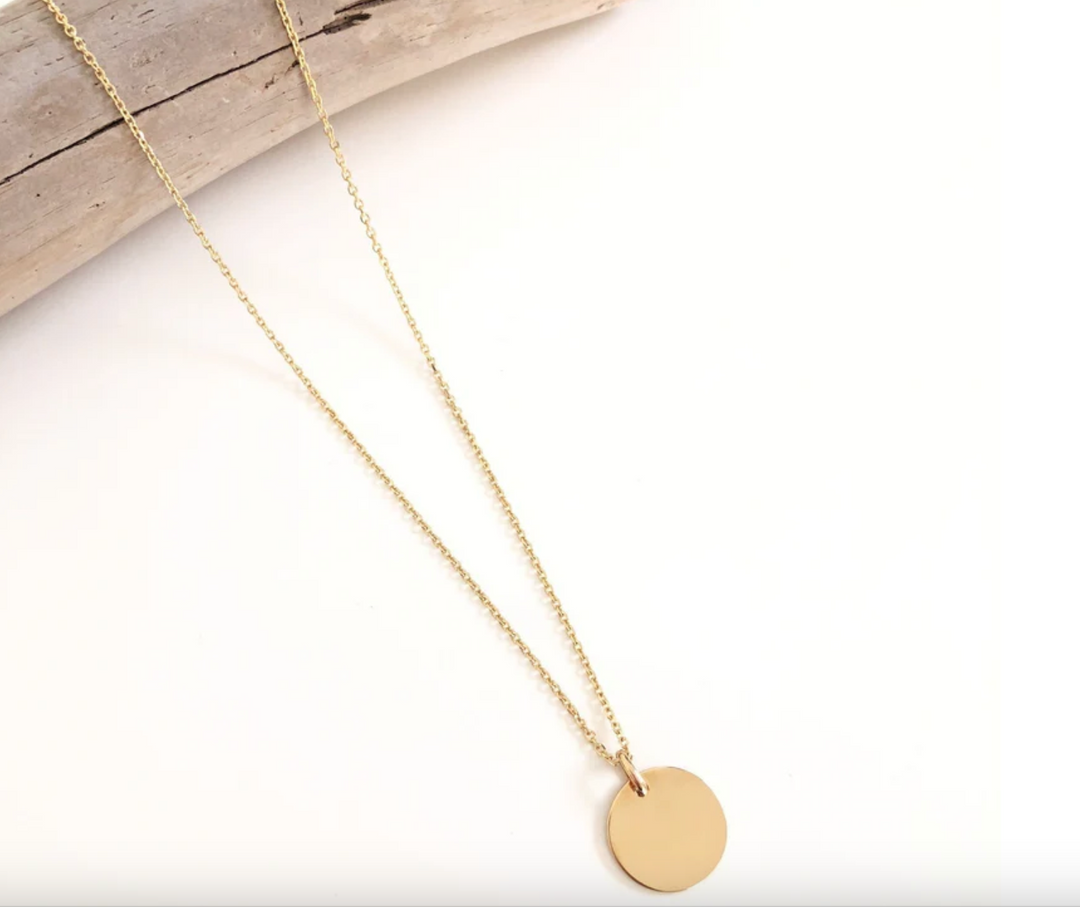 Collier "Lycia" - 2cm - plaqué or