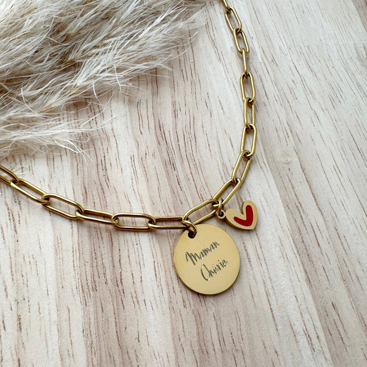 Collier "Maman chérie" - Prix doux