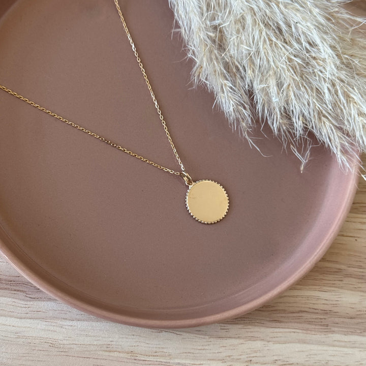Collier "Morie" - plaqué or